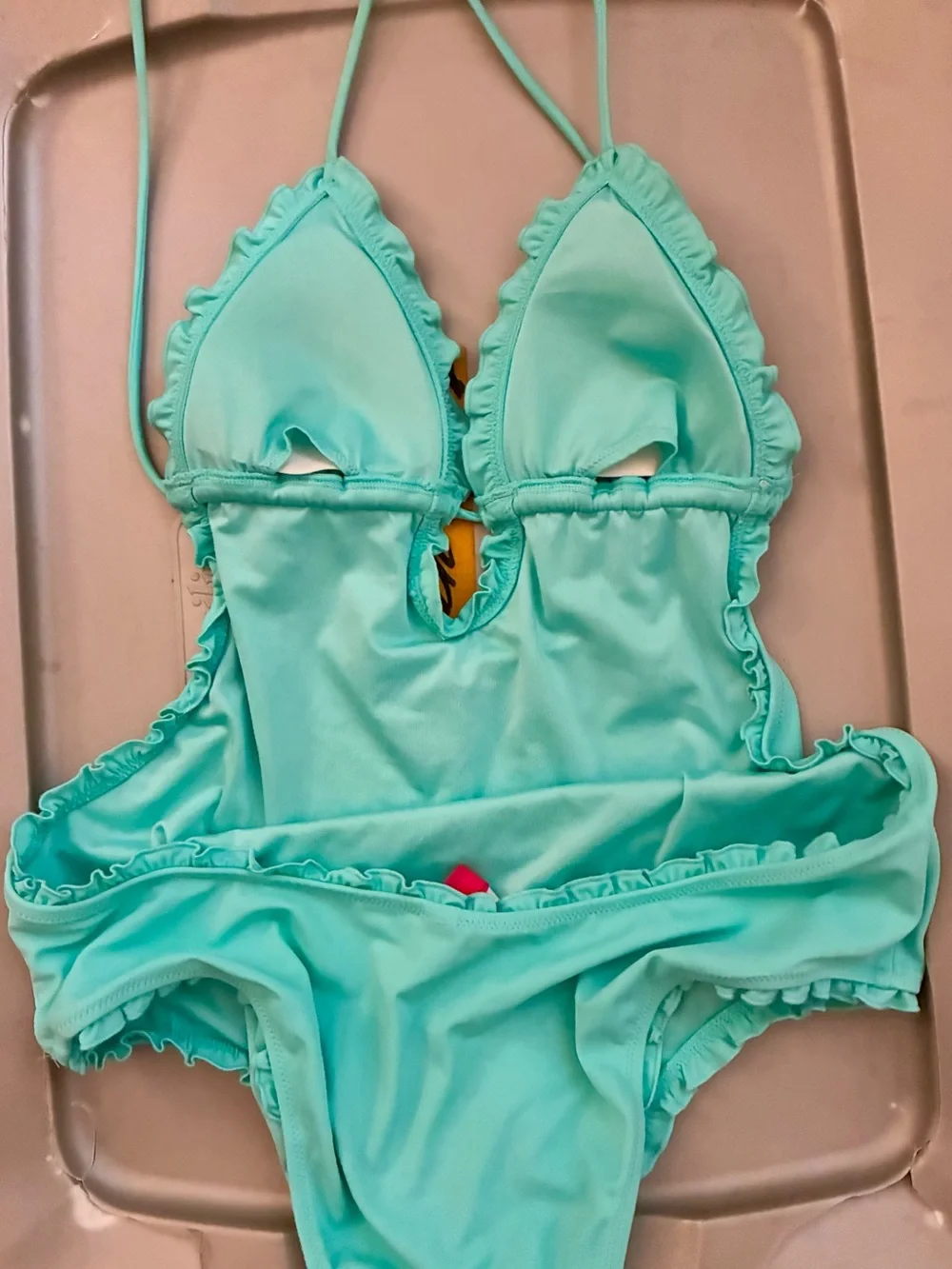 PINK / VICTORIA SECRET Women’s Aqua Plunge bathing suit 🌺